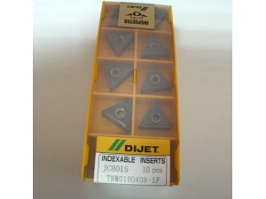 Dijet turning inserts