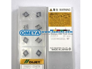 Dijet CCET internal carbide turning inserts