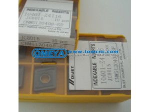 Dijet external turning inserts tips