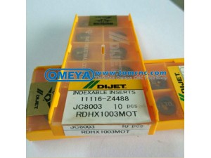 Dijet RDHX milling cemented carbide inserts from Japan