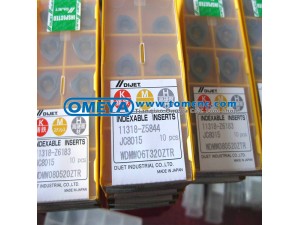 Dijet tungsten carbide milling blades WDMW06T320ZTR JC8015