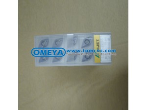 Japan made Dijet turning carbide inserts DCET11T302R-MF JC5003