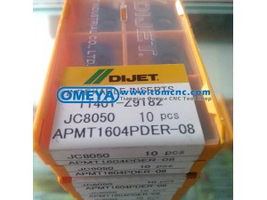 Dijet APMT milling inserts APMT1604PDER-08 JC8050